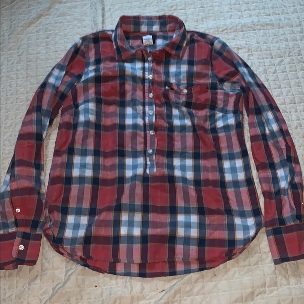 J. Crew Plaid Button Down